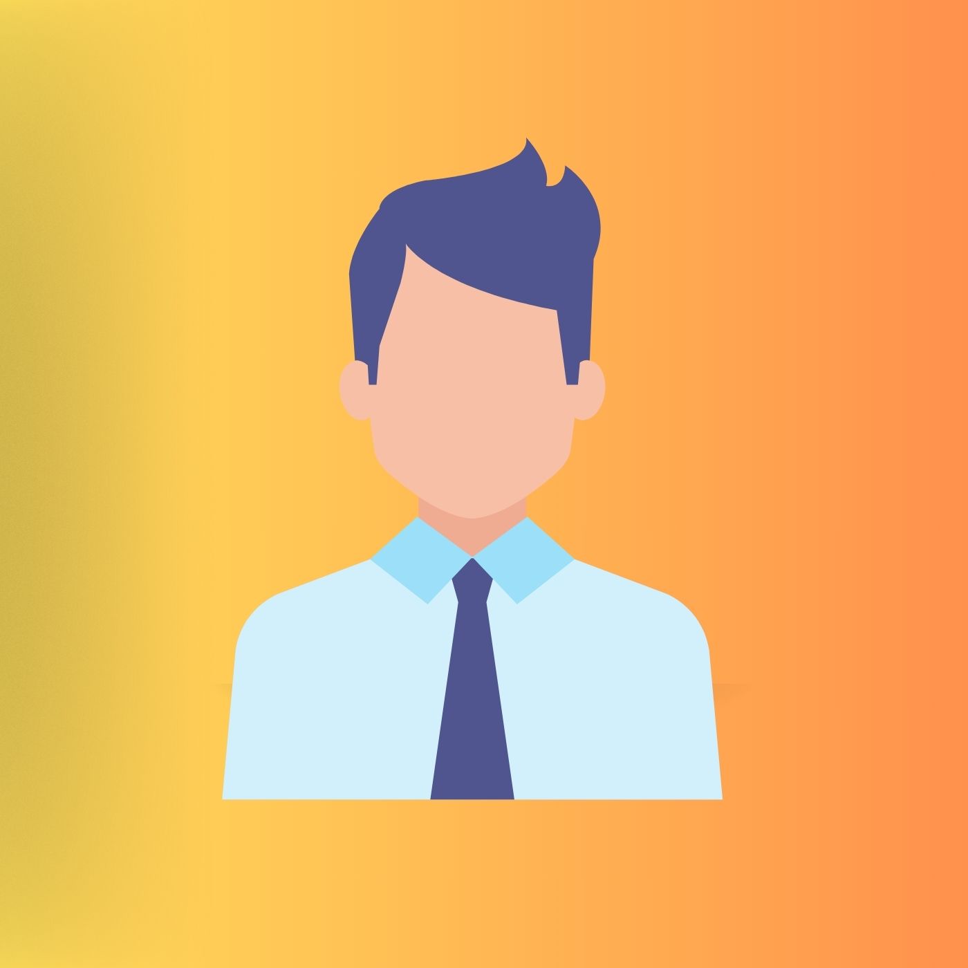 Piano student smiling